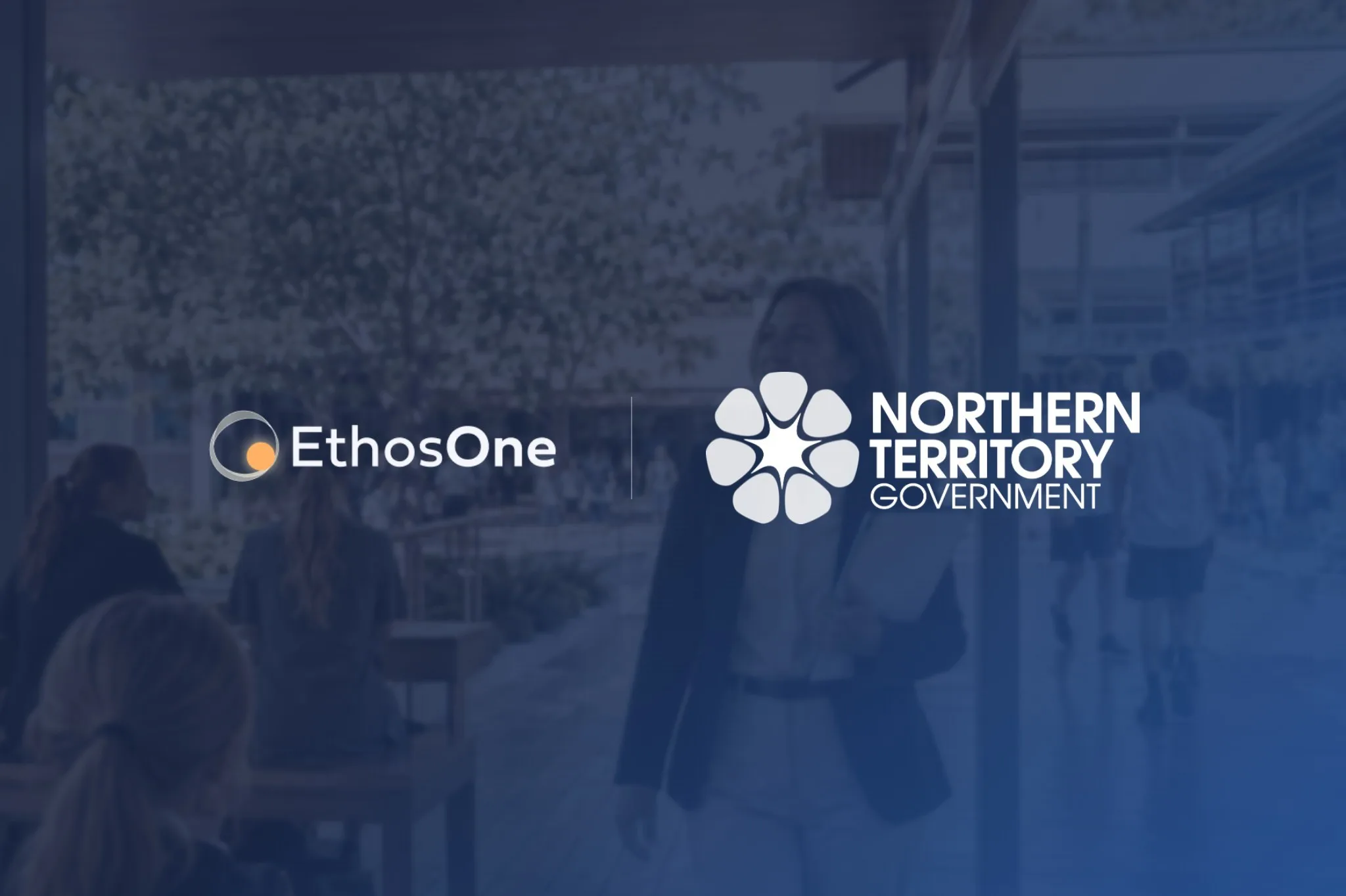The EthosOne mark beside the Northern Territory Government mark.
