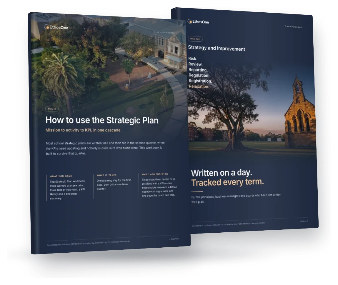 The Strategic Plan free template pack: the How-to guide and the What-next brochure